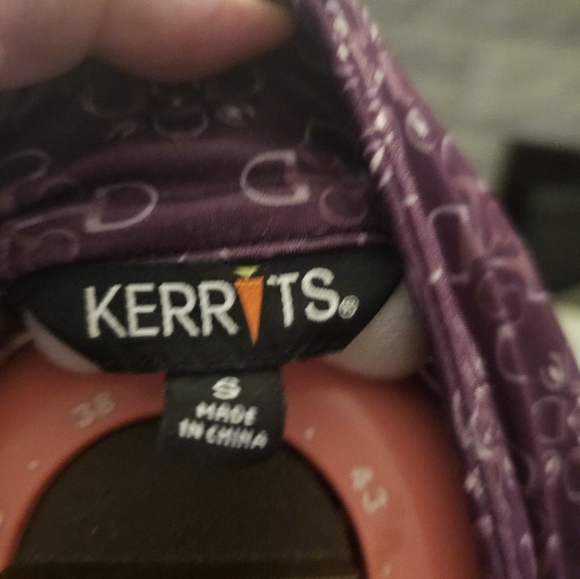 Kerrits Purple Patterned Full Zip Top - Picture 3 of 3